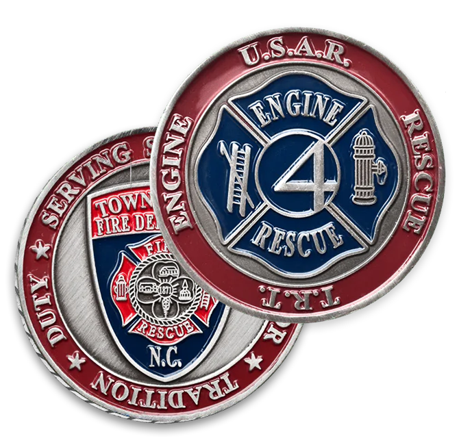 custom silver challenge coins